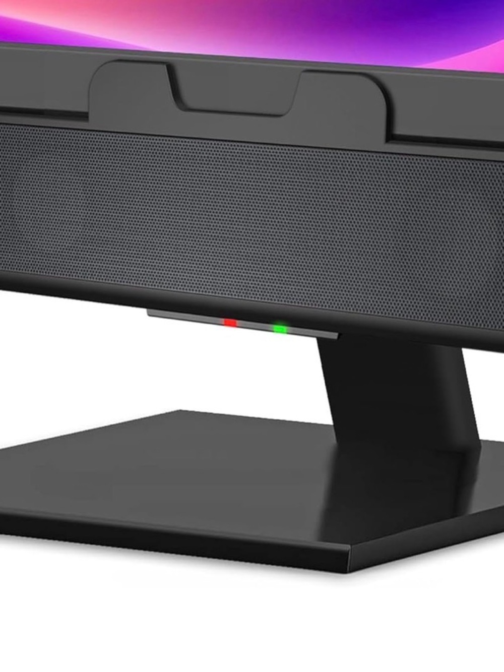 Cyber Acoustics CA-2890 USB Speaker Bar Clip-On Monitor PC Mac USB Black